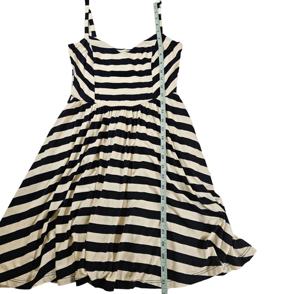 Lush Striped Sun Dress, Navy/ White, Small - Picture 11 of 12